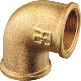 Plastimo 63954 - Connector Brass Elbow 90° Female Female 1/4''