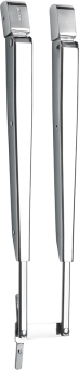 Vetus DINSD Parallel Wiper Arm Stainless 308 to 393mm DIN Taper