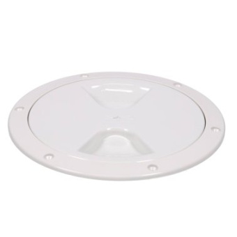 Trem Plastic Access Panel - White Ø172mm