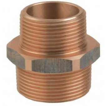 Guidi 0245B.200220 MM Bronze Reducing Nipple - 2'' X 1''1/2