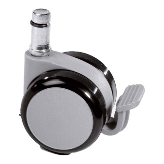 Wheel for Helmsman's Seat With Brake, Soft, Pin 11mm