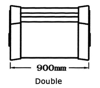 Osculati 48.410.04 - Reverso Single Seat with Rotating Backrest