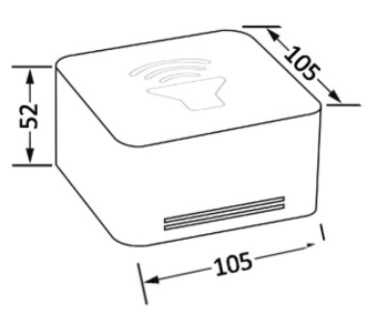 Osculati 21.104.00 - Diaphragm Horn Q Box White 12V 109 dB