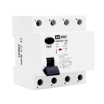 Earth Switch C 4P 40A 30mA max. 400Vac