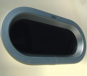 Gebo Oval Portlight Class AI CE with Acrylic Glass