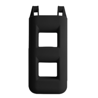 Allpa Ladder Fender 25x12x55cm, Black, 2-Steps