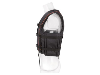 Besto 20421024 - Ski All Black/Orange Buoyancy Aid L 45N