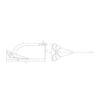 D-type Anchor 10 kg