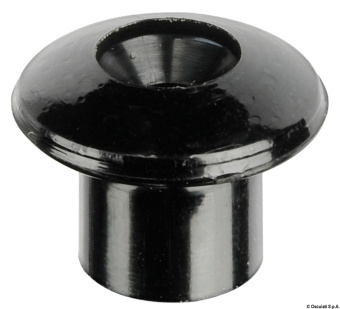 Osculati 37.256.50BI - Nylon Tarpaulin Lacing Button With Ball White (100 pcs)