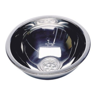 Plastimo 18374 - Round stainless steel sink ø360 x 150mm