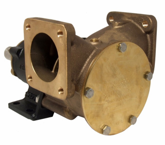 Jabsco 52270-0011 - 2" bronze pump, 270-size, foot-mounted with flanged ports
