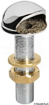 Osculati 17.325.05 - 1 "1/2 nickel-plated brass spigate