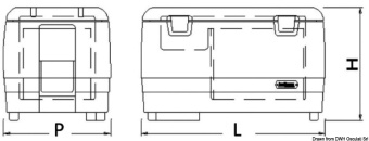 Isotherm TB41.2 12/24V Portable Fridge/Freezer Travel Box - 2041BD7000000