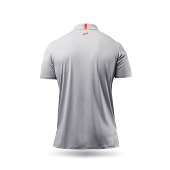 Plastimo 70269 - Men's UVActive Zip Sports Polo Grey Size XXL