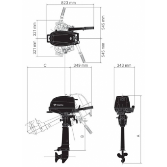 Tohatsu Outboard Motor MFS6S