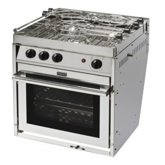 Force 10 3 Burner Marine Gas Cooker Oven Grill NA Compact