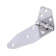 Euromarine Semi-oval Stainless Steel Hinge - 125x40mm