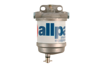 Allpa Diesel Filter With Water Separator And Aluminum Bowl, 50L/H (ISO 7840:2004, ISO 1008:2009)