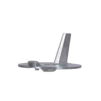 Super Marine Zinc Trim Tab Anode For Yamaha 25 - 60 HP Engines