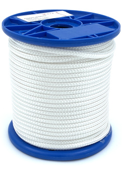More Marine 065003WI Polyester Flag Line 3mm White, 50m Spool