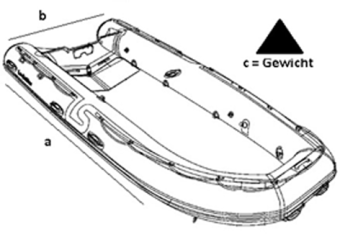 LodeStar Inflatable Boat RIB 320 Open