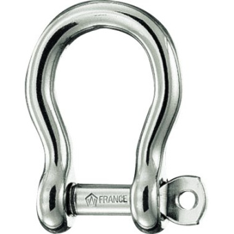 Plastimo 415076 - 316 L St. Steel Bow Shackle Self-locking D16
