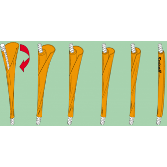 Protection Sheath Length 400 mm For Rope 8/16 mm