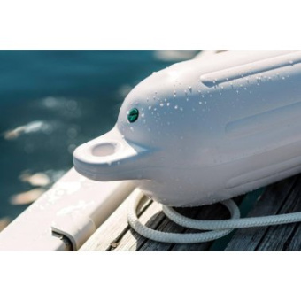 Polyform G Series Fender - 2 Eyes - Ø12x40cm - White