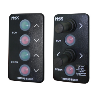 Max Power 74385 - Double Joystick & Panel Pack For Compact-VIP-R200