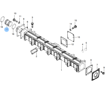 Vetus STM9635 - Connection Pipe