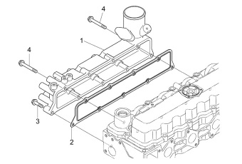 Nanni Diesel 970314898 - MANIFOLD,INLET for N4.85 N4.100