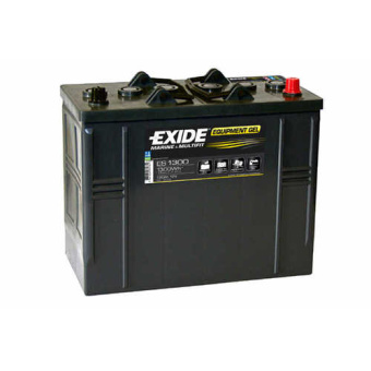 Exide Marine ES1300 - Equipment gel battery, 120Ah, 1300Wh, 12V