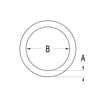 Ronstan RF122 4mm Welded Ring, 38mm Inside Diameter