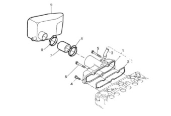 Nanni Diesel 970313492 - ASSY MANIFOLD INLET for N3.21