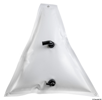 Osculati 52.198.06 - 100 l Triangular Flexible Water Tank Replenishment