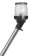 Osculati 11.160.35 - Pull-Out Black Pole Light 30° On Axis 100 cm