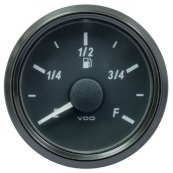 VDO A2C3833140001 - SingleViu 0245 Fuel Level 3-90 Ohm Black 52mm