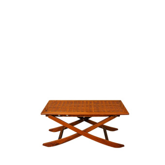 Teak Foldable Table Menorca 110x70x44/59/70 cm