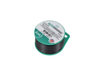 Talamex Flat PVC Cable On Mini Reel Black Sheath 2x0.75mm² Red/Black (5m)