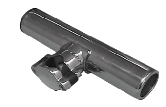 Allpa Stainless Steel Fishing Rod Holder Railing Mount (Ø25mm), L=215mm, Max. Ø40mm