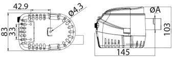 Osculati 16.124.03 - Europump II Automatic Pump G750