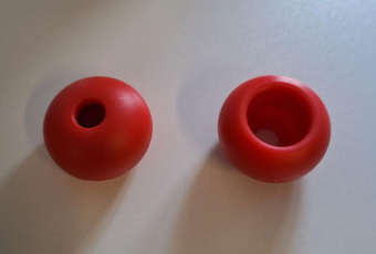 U-Rope Parrel Bead 45 mm Red
