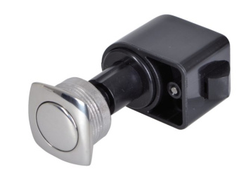 Talamex Push Button Convex Self-Latching Stainless Steel