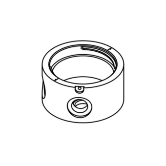 Lopolight 400-034 - Aluminum Mounting Base, 2CS+2CD (K-lock)