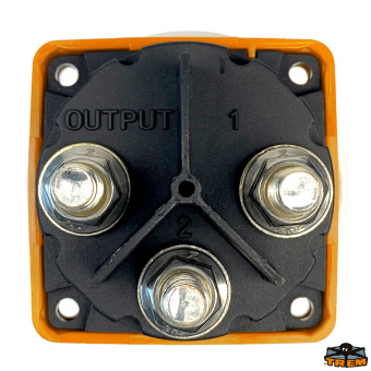 Trem L0610851 - Battery Switch Mini 300A 0–1–2 Both
