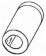 CEF Impeller ø16,04xø70x22,3mm - 6 Blades