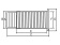 Nuova Rade 197001 - Nylon Through-Hull 1½" 38mm Hose, Stainless Steel Flange