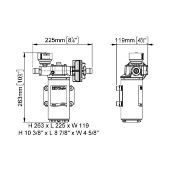 Marco UP14 / E 12 / 24V Autoclave Pump