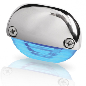 Hella Marine LED Courtesy Lights - Blue Light Plastic