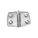 Trem M3570052 - AISI 316 Stainless Steel Hinges Thickness 4 mm - 70x52 mm Central Model Trem M3570052 - AISI 316 Stainless Steel Hinges Thickness 4 mm - 70x52 mm Central Model